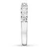 Thumbnail Image 3 of Previously Owned Diamond Wedding Band 3/4 ct tw Round 14K White Gold