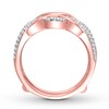 Thumbnail Image 3 of Previously Owned Diamond Enhancer Ring 1/3 ct tw Round 14K Rose Gold