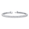 Thumbnail Image 1 of Previously Owned Diamond Tennis Bracelet 6 carat tw Round-cut 14K White Gold