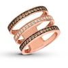 Thumbnail Image 1 of Previously Owned Le Vian Chocolate Diamond Ring 3/4 ct tw 14K Strawberry Gold