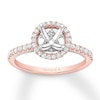 Thumbnail Image 1 of Previously Owned Natalie K Ring Setting 1/3 ct tw Diamonds 14K Two-Tone Gold