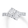 Thumbnail Image 4 of Previously Owned Ever Us Two-Stone Ring 2-1/2 ct tw Diamonds 14K White Gold