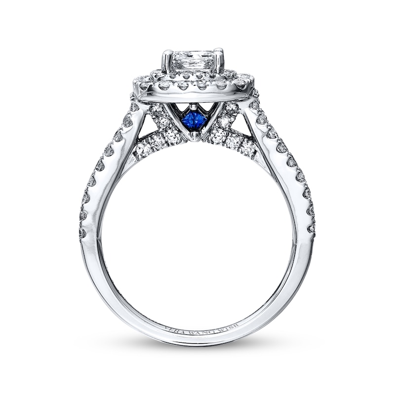 Main Image 3 of Previously Owned Vera Wang WISH 1-1/2 Carat tw Diamonds 14K White Gold Ring