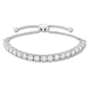 Thumbnail Image 1 of Previously Owned Diamond Bolo Bracelet 3 ct tw Round 14K White Gold