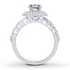 Thumbnail Image 2 of Previously Owned Colorless Diamond Ring Setting 5/8 ct tw Round 14K White Gold