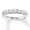 Thumbnail Image 1 of Previously Owned Diamond Anniversary Band 3/4 ct tw Round 18K White Gold