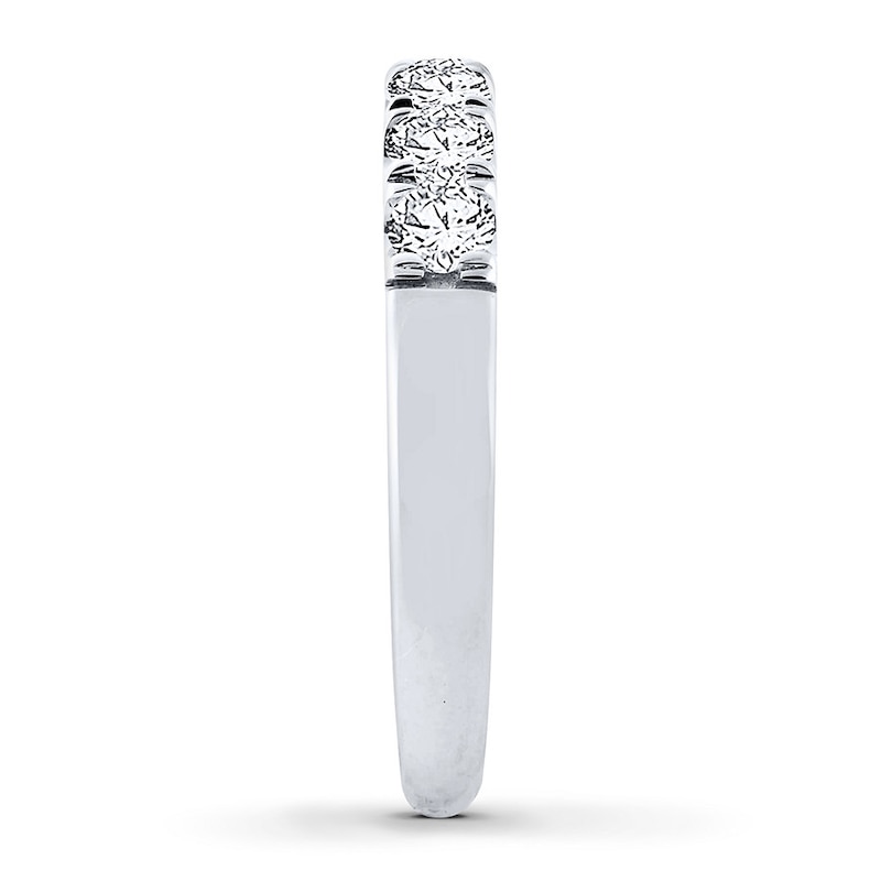 Main Image 3 of Previously Owned Diamond Anniversary Band 3/4 ct tw Round 18K White Gold