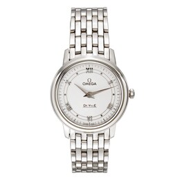 Previously Owned OMEGA De Ville Prestige Quartz Women's Watch O42410276004001
