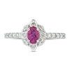 Thumbnail Image 4 of Previously Owned Le Vian Natural Ruby Ring 1/3 ct tw Diamonds 14K Vanilla Gold