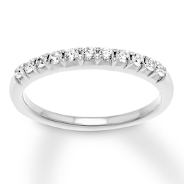 Previously Owned Diamond Anniversary Band 1/4 ct tw Round-cut 14K White Gold