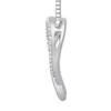 Thumbnail Image 2 of Previously Owned Diamond Heart Necklace 1/4 ct tw Round-cut 10K White Gold