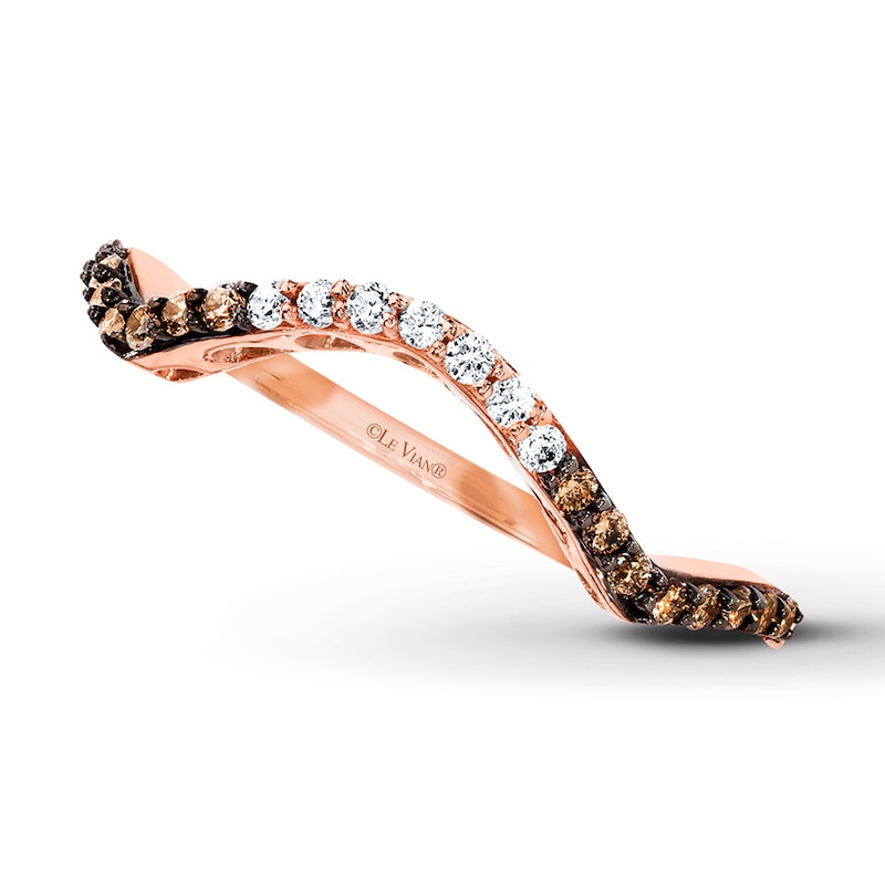 Main Image 1 of Previously Owned Le Vian Chocolate Diamond Enhancer Ring 1/5 ct tw 14K Gold
