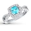 Thumbnail Image 1 of Previously Owned Le Vian Zircon Ring 3/8 ct tw Diamonds 14K Vanilla Gold