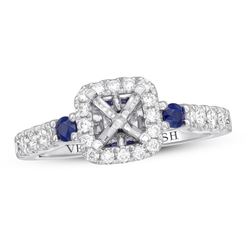 Main Image 1 of Previously Owned Vera Wang WISH Ring Setting 1/2 cttw Diamonds 14K White Gold
