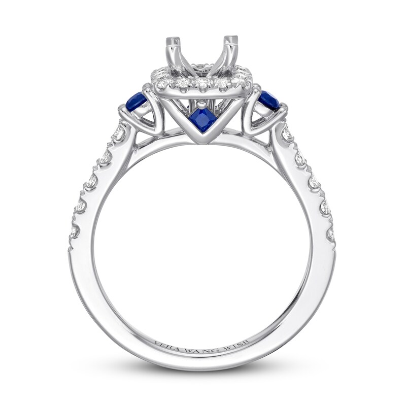 Main Image 2 of Previously Owned Vera Wang WISH Ring Setting 1/2 cttw Diamonds 14K White Gold