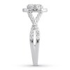 Thumbnail Image 3 of Previously Owned Diamond Engagement Ring 1 ct tw Round-cut 14K White Gold