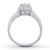 Thumbnail Image 2 of Previously Owned Diamond Ring 1/2 ct tw Round-cut 10K White Gold