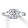 Thumbnail Image 3 of Previously Owned Diamond Ring 1/2 ct tw Round-cut 10K White Gold