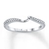 Thumbnail Image 1 of Previously Owned Ever Us Diamond Band 1/8 ct tw Round-cut 14K White Gold