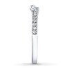 Thumbnail Image 4 of Previously Owned Ever Us Diamond Band 1/8 ct tw Round-cut 14K White Gold