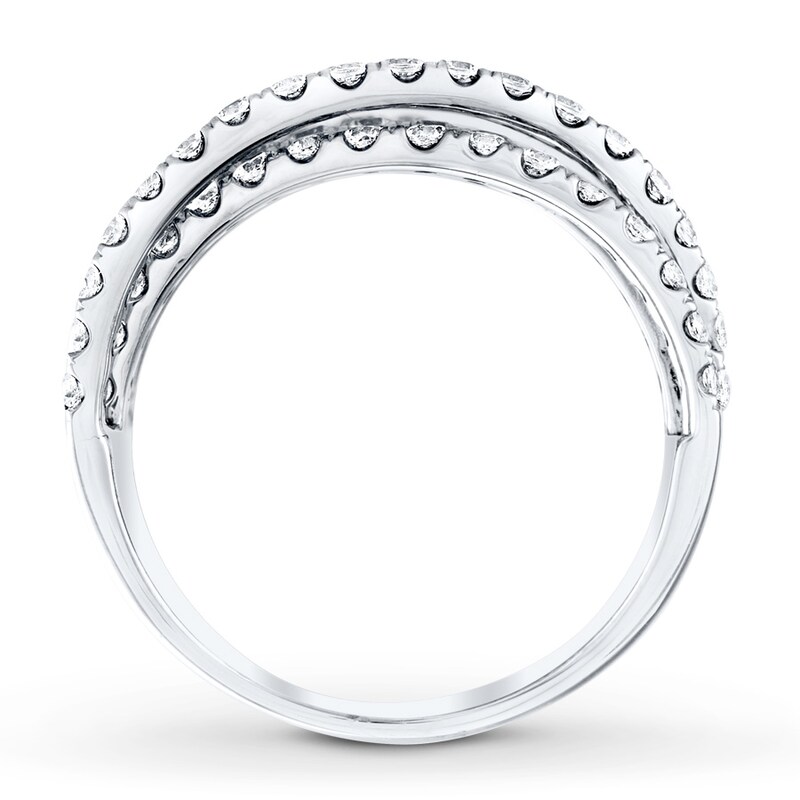 Main Image 2 of Previously Owned Diamond Ring 1-1/2 ct tw Round-cut 14K White Gold