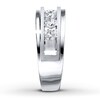 Thumbnail Image 3 of Previously Owned Men's Diamond Band 1 ct tw Round-cut 14K White Gold