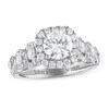 Thumbnail Image 1 of Previously Owned Vera Wang WISH Diamond Engagement Ring 2 ct tw Round 14K White Gold