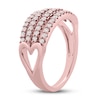 Thumbnail Image 2 of Previously Owned Diamond Ring 1/2 ct tw Round 10K Rose Gold