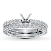 Thumbnail Image 1 of Previously Owned Diamond Bridal Setting 1-1/2 ct tw Round 14K White Gold