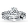Thumbnail Image 3 of Previously Owned Diamond Bridal Setting 1-1/2 ct tw Round 14K White Gold