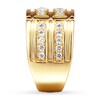 Thumbnail Image 3 of Previously Owned Men's Diamond Band 1 carat tw Round-cut 14K Yellow Gold