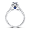 Thumbnail Image 4 of Previously Owned Vera Wang WISH Ring Setting 3/4 ct tw Diamonds 14K White Gold