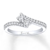 Thumbnail Image 1 of Previously Owned Ever Us SI2 Quality Two-Stone Ring 1/2 ct tw Diamonds 18K Gold