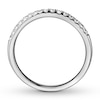 Thumbnail Image 2 of Previously Owned Diamond Wedding Band 1/6 ct tw Round 14K White Gold