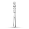 Thumbnail Image 3 of Previously Owned Diamond Wedding Band 1/6 ct tw Round 14K White Gold