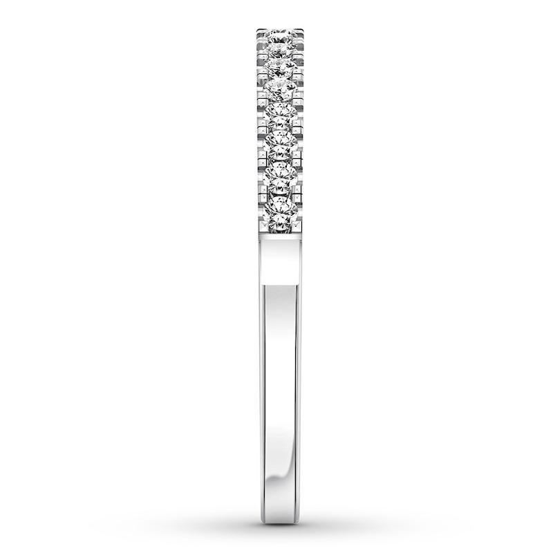 Main Image 3 of Previously Owned Scott Kay Diamond Anniversary Band 1/4 carat tw 14K White Gold