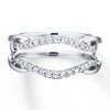 Thumbnail Image 4 of Previously Owned Diamond Enhancer Ring 1/5 ct tw Round-cut 14K White Gold