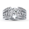 Thumbnail Image 3 of Previously Owned Diamond Ring Setting 1 ct tw Diamonds 14K White Gold