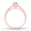 Thumbnail Image 2 of Previously Owned Diamond Promise Ring 1/2 carat tw Round 10K Rose Gold
