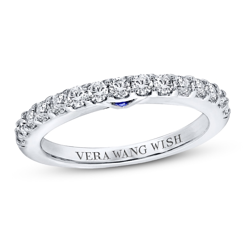 Main Image 1 of Previously Owned Vera Wang WISH 1/2 Carat tw Diamonds 14K White Gold Band