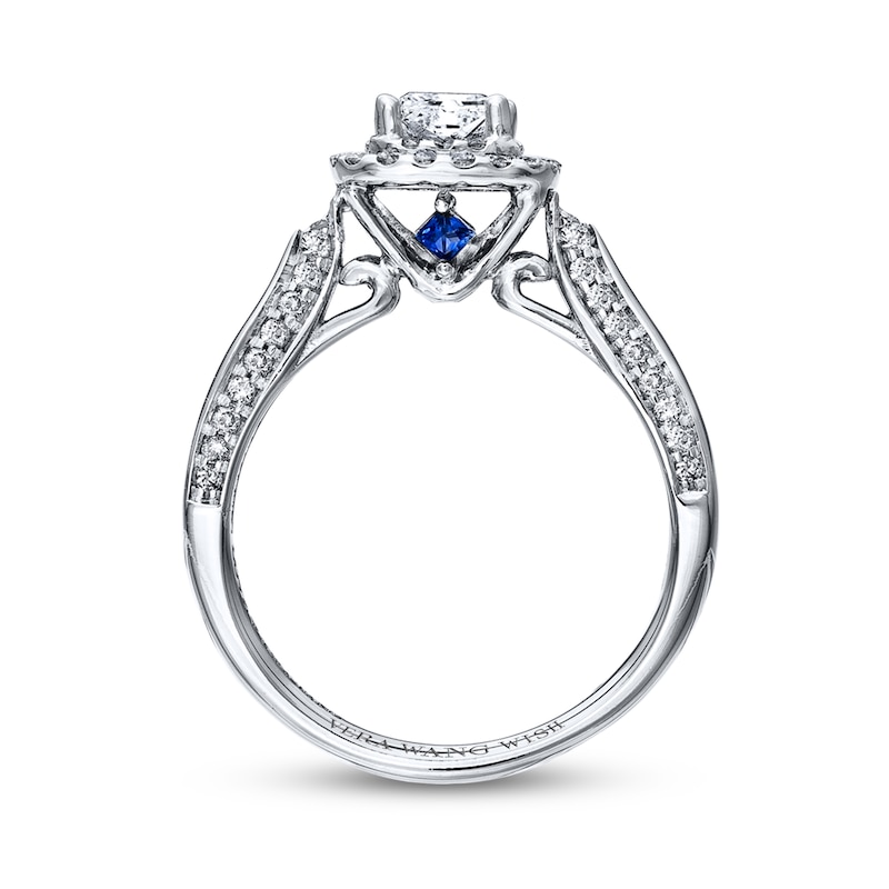 Main Image 2 of Previously Owned Vera Wang WISH 7/8 Carat tw Diamonds 14K White Gold Ring