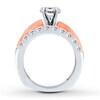 Thumbnail Image 2 of Previously Owned Hearts Desire Diamond Ring Setting 2-1/4 ct tw 18K Two-Tone Gold
