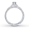 Thumbnail Image 1 of Previously Owned Neil Lane Bridal Setting 3/8 ct tw Diamonds 14K White Gold