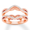 Thumbnail Image 1 of Previously Owned Diamond Enhancer Ring 1/4 ct tw Round-cut 14K Rose Gold