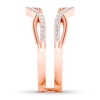 Thumbnail Image 3 of Previously Owned Diamond Enhancer Ring 1/4 ct tw Round-cut 14K Rose Gold