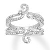 Thumbnail Image 1 of Previously Owned Diamond Enhancer Ring 1 ct tw Round-cut 14K White Gold
