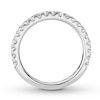 Thumbnail Image 2 of Previously Owned Diamond Wedding Band 3/8 carat tw Round 14K White Gold/Rhodium