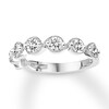 Thumbnail Image 1 of Previously Owned Diamond Anniversary Ring 7/8 ct tw Round 14K White Gold