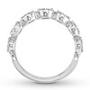 Thumbnail Image 2 of Previously Owned Diamond Anniversary Ring 7/8 ct tw Round 14K White Gold