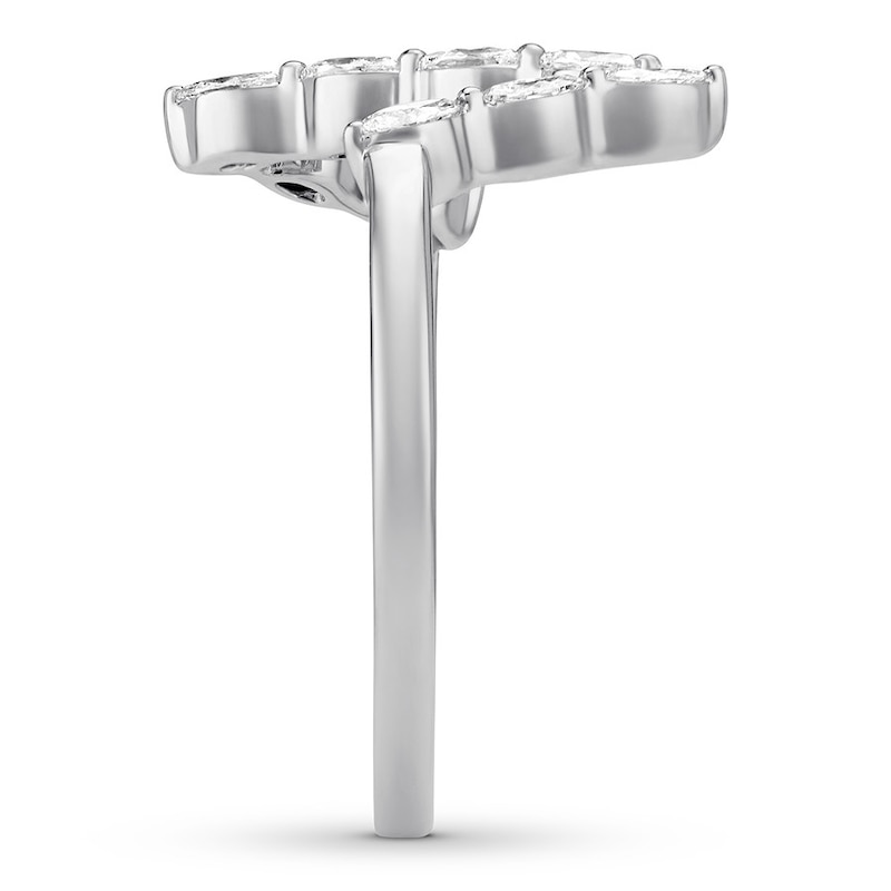 Main Image 3 of Previously Owned House of Virtruve Diamond Ring 1/3 ct tw Marquise 14K White Gold